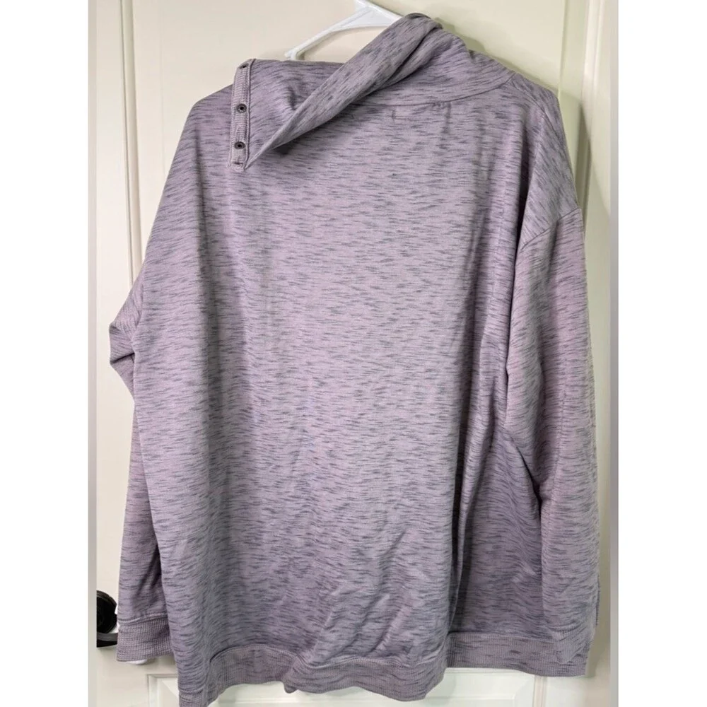 Maurice’s size 2 purple long sleeve sweater - Picture 3 of 3
